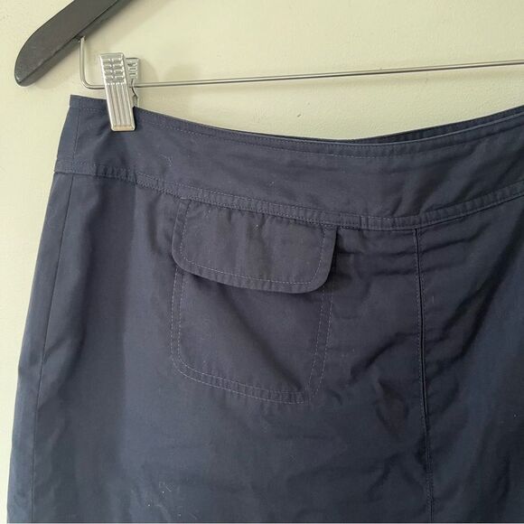 Tilley Navy Athletic Golf Side Closure Golf  Skort Skirt - Picture 7 of 8